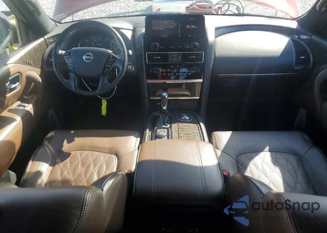2022 Nissan Armada Platinum z USA, uszkodzony, nr VIN JN8AY2DA4N9393262